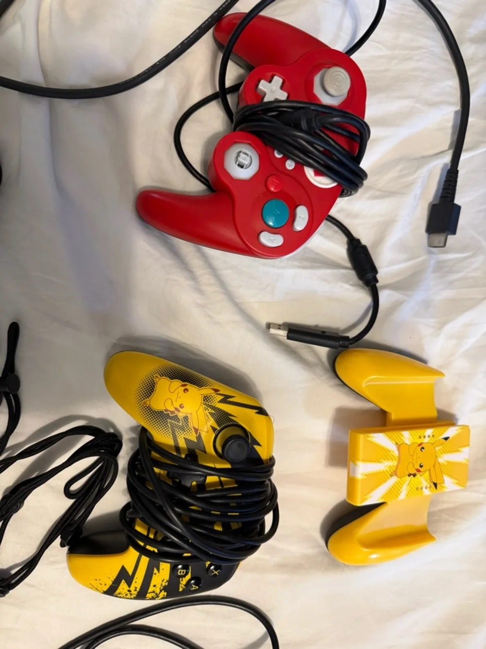 Nintendo Switch Console with Neon Joy-Cons + Accessories - Red/Blue/Yellow
